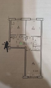 Продается 2-комн. квартира, 50 м²