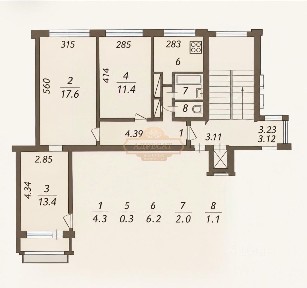 Продается 3-комн. квартира, 59,6 м²