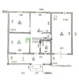 Продается 2-этажный дом, 141,6 м²