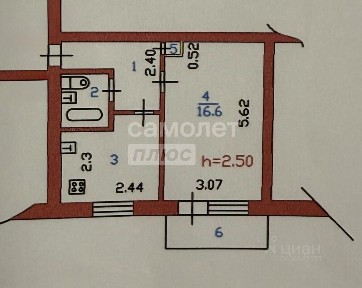 Продается 1-комн. квартира, 30,5 м²