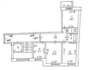 Продается 3-комн. квартира, 67 м²