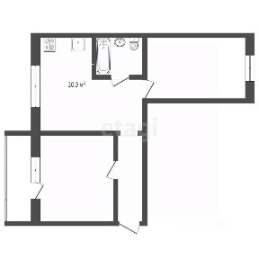 Продается 2-комн. квартира, 65,4 м²