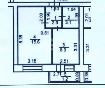 Продается 1-комн. квартира, 29,9 м²