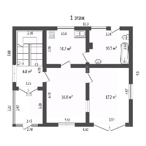 Продается 2-этажный дом, 133 м²