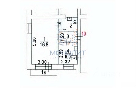 Продается 1-комн. квартира, 29,3 м²