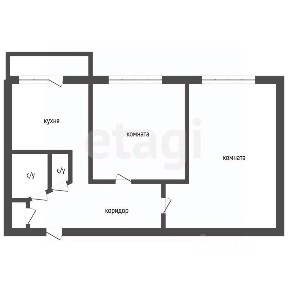 Продается 2-комн. квартира, 43,3 м²