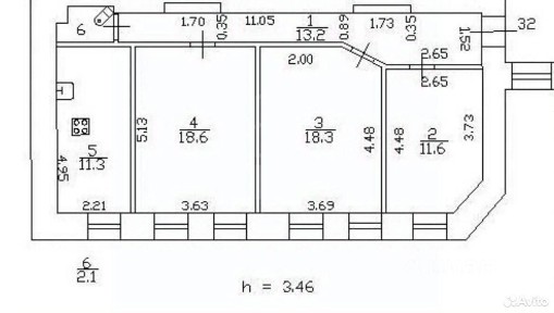 Сдается 3-комн. квартира, 75 м²