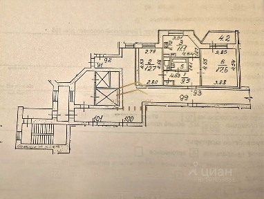 Продается 2-комн. квартира, 55,1 м²