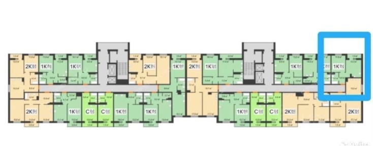 Продается 1-комн. квартира, 32,6 м²