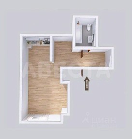 Продается студия, 31,6 м²