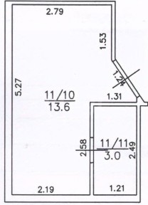 Продается 1-комн. квартира, 16,6 м²