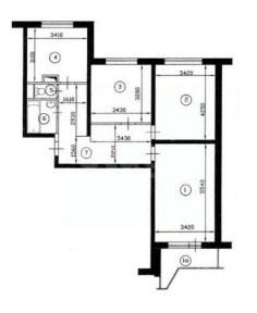 Продается 3-комн. квартира, 72,8 м²