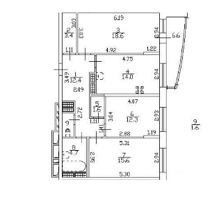 Сдается 3-комн. квартира, 84,2 м²