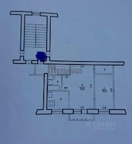 Продается 2-комн. квартира, 46,1 м²