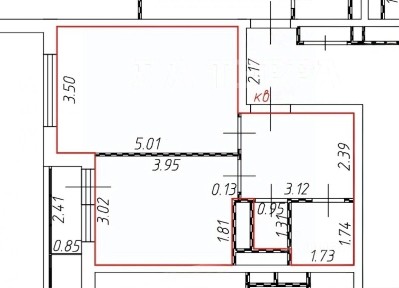 Продается 1-комн. квартира, 41 м²