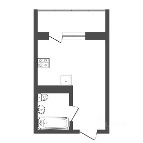 Продается студия, 24 м²