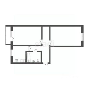 Продается 2-комн. квартира, 44,2 м²