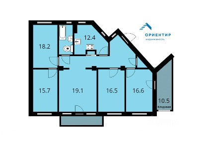 Продается 5-комн. квартира, 135,3 м²