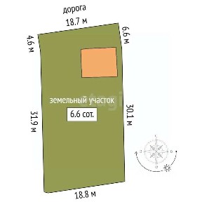 Продается 2-этажный дом, 50 м²