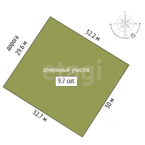 Продается 2-этажный дом, 62 м²