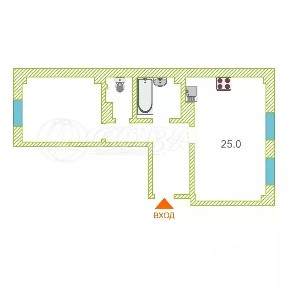 Продается 2-комн. квартира, 54,4 м²