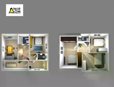 Продается 2-этажный дом, 116 м²