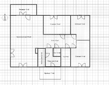 Продается 1-этажный дом, 119,5 м²