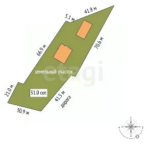 Продается 3-этажный дом, 278 м²