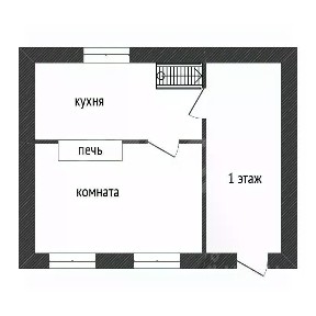 Продается 2-этажный дом, 46,5 м²