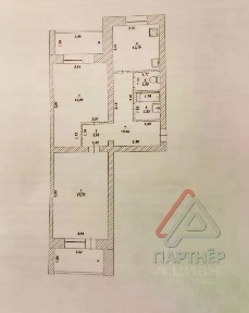 Продается 2-комн. квартира, 73,4 м²
