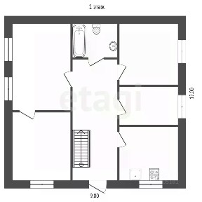 Продается 2-этажный дом, 112,9 м²