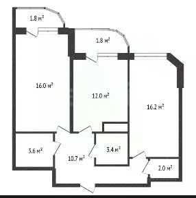 Продается 2-комн. квартира, 67,5 м²