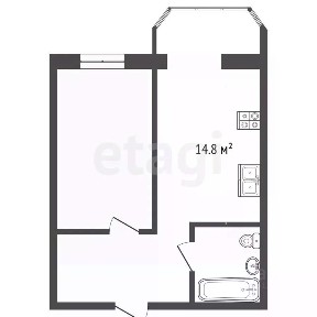 Продается 1-комн. квартира, 40 м²