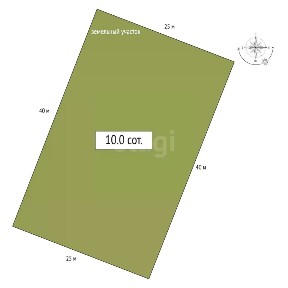 Продается участок, 10 сот.