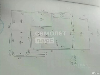 Продается 1-этажный дом, 125 м²