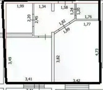 Продается 1-комн. квартира, 40 м²
