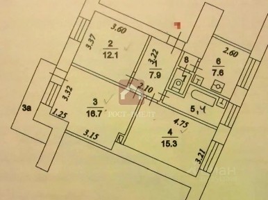 Продается 3-комн. квартира, 67,1 м²