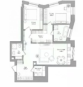Продается 3-комн. квартира, 81 м²