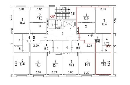 Продается 2-комн. квартира, 65,5 м²