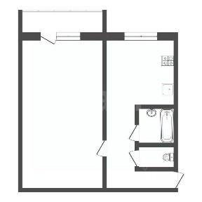 Продается 1-комн. квартира, 30,1 м²