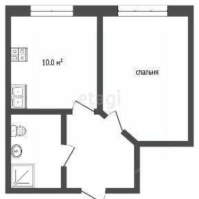 Продаются 1-комн. апартаменты, 31,7 м²