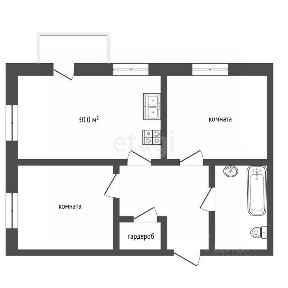 Продается 2-комн. квартира, 67,7 м²