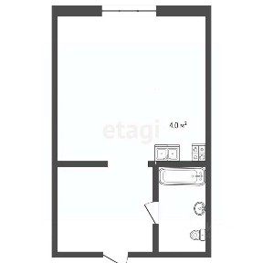 Продается студия, 27,2 м²