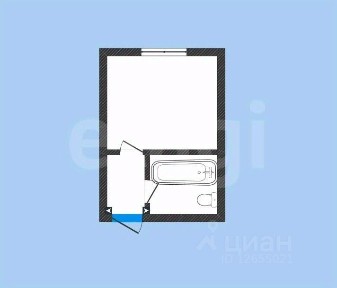 Продается студия, 12,7 м²