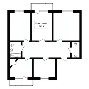 Продается 4-комн. квартира, 78,2 м²