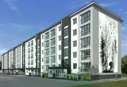 Продается 2-комн. квартира, 56,64 м²