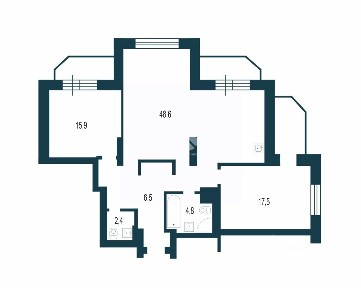 Продается 3-комн. квартира, 98,06 м²