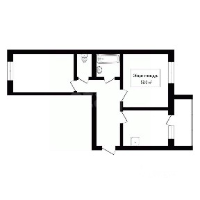Продается 2-комн. квартира, 58 м²