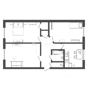 Продается 3-комн. квартира, 63,5 м²