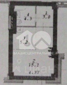 Продается студия, 31,4 м²